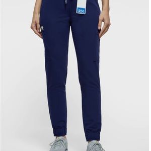 Jaanuu navy mesh enhanced scrub jogger